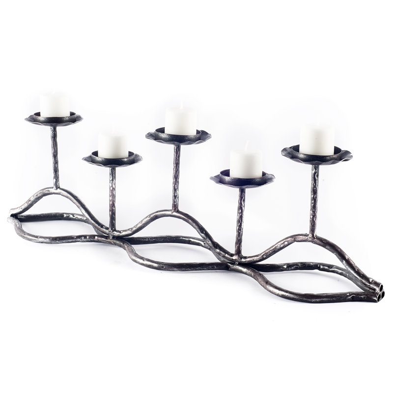 Union Rustic Metal Candelabra & Reviews Wayfair